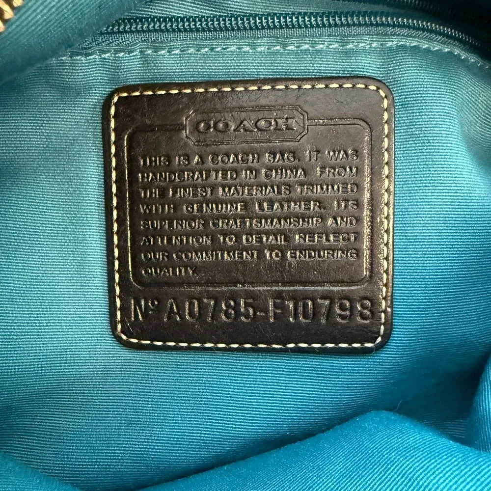 Coach Black Nylon Shoulder Bag - Picture 6 of 9